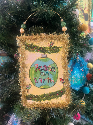 Peace on Earth Ornament