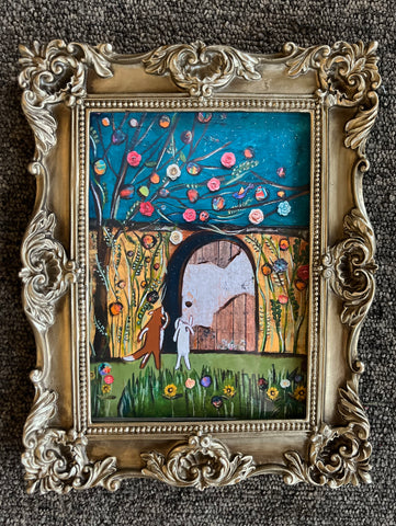 Secret Garden Framed print