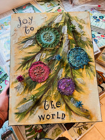 Joy to the World Original Painting