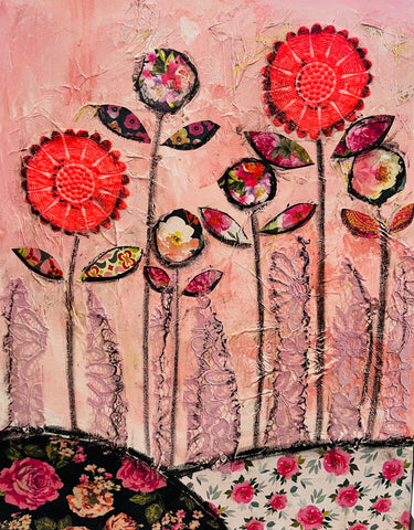 Garden Delight  16" x 20" Original Painting