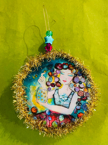 Firefly Girl Ornament