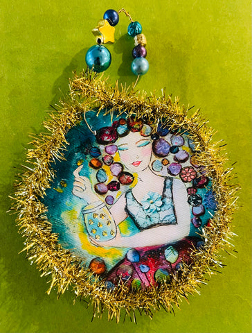 Firefly Girl Ornament