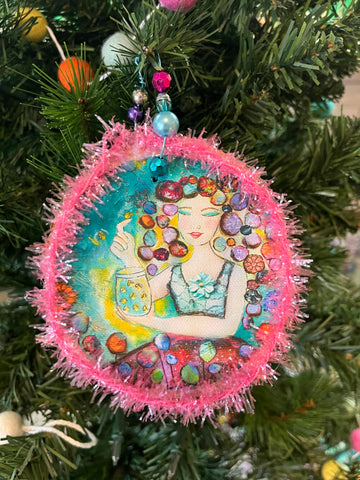 Firefly Girl Ornament