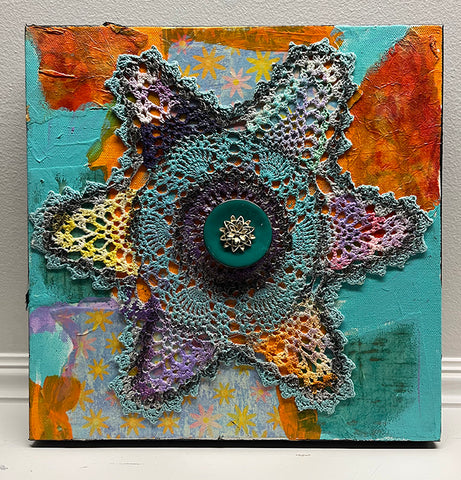 Star Doily Original Art