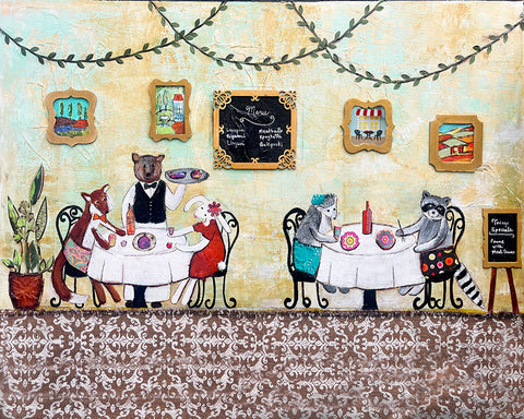 Scenes from a Whimsical Restaurant